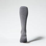 Cotton Everyday Socks Men | Mid Grey / White