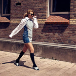 Merino Everyday Socks Women | Silver Grey / White