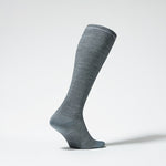 Merino Everyday Socks Women | Silver Grey / White