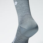 Merino Everyday Socks Women | Silver Grey / White