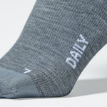 Merino Everyday Socks Women | Silver Grey / White