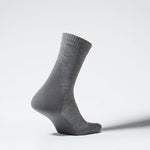 Merino Hiking Ankle Socks Women | MidGrey / Grey