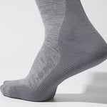 Merino Hiking Ankle Socks Women | MidGrey / Grey