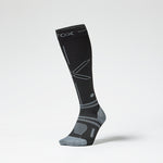 Ultralight Running Socks Men | Black / Grey