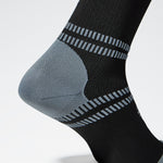 Ultralight Running Socks Men | Black / Grey