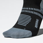 Ultralight Running Socks Men | Black / Grey