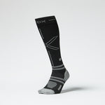 Ultralight Running Socks Women | Black / Grey