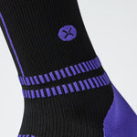 Ultralight Running Socks Women | Black / Purple