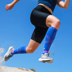 Ultralight Running Socks Women | Blue / Pink