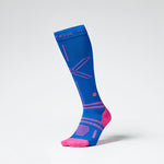 Ultralight Running Socks Women | Blue / Pink