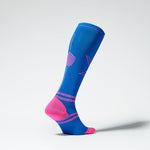 Ultralight Running Socks Women | Blue / Pink
