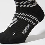 Running Ankle Socks Men | Black / Light Grey