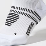 Running Ankle Socks Men | White / Black