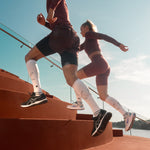 Running Socks Women | White / Black