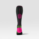 Running Socks Women | Charcoal / Fuchsia