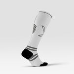 Running Socks Women | White / Black