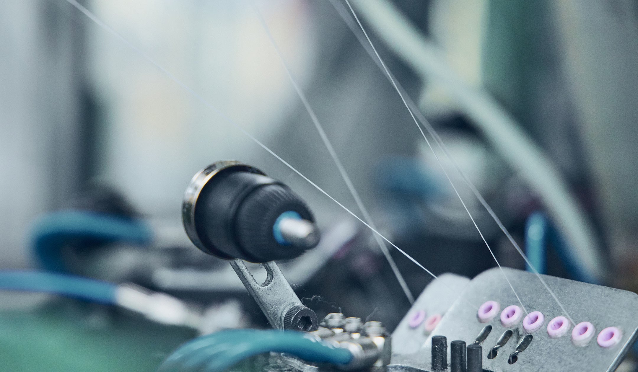 Multiple threads coming through technical machine.